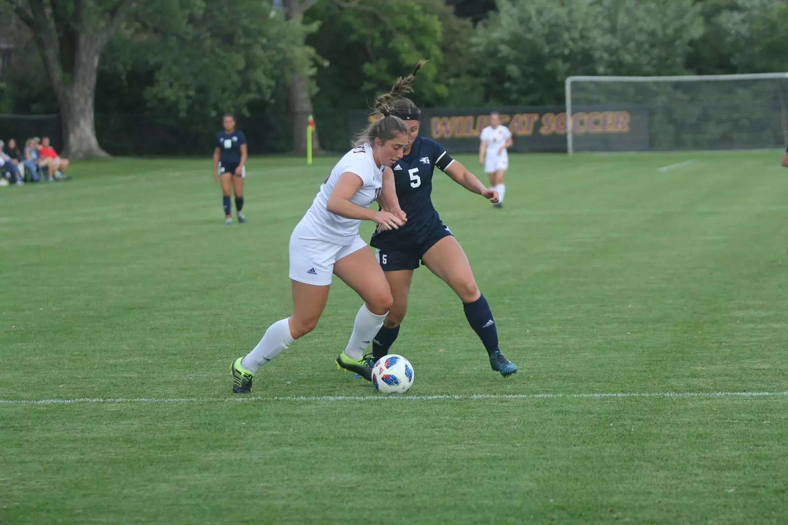 Lauren Witte beating UW-Stout Player