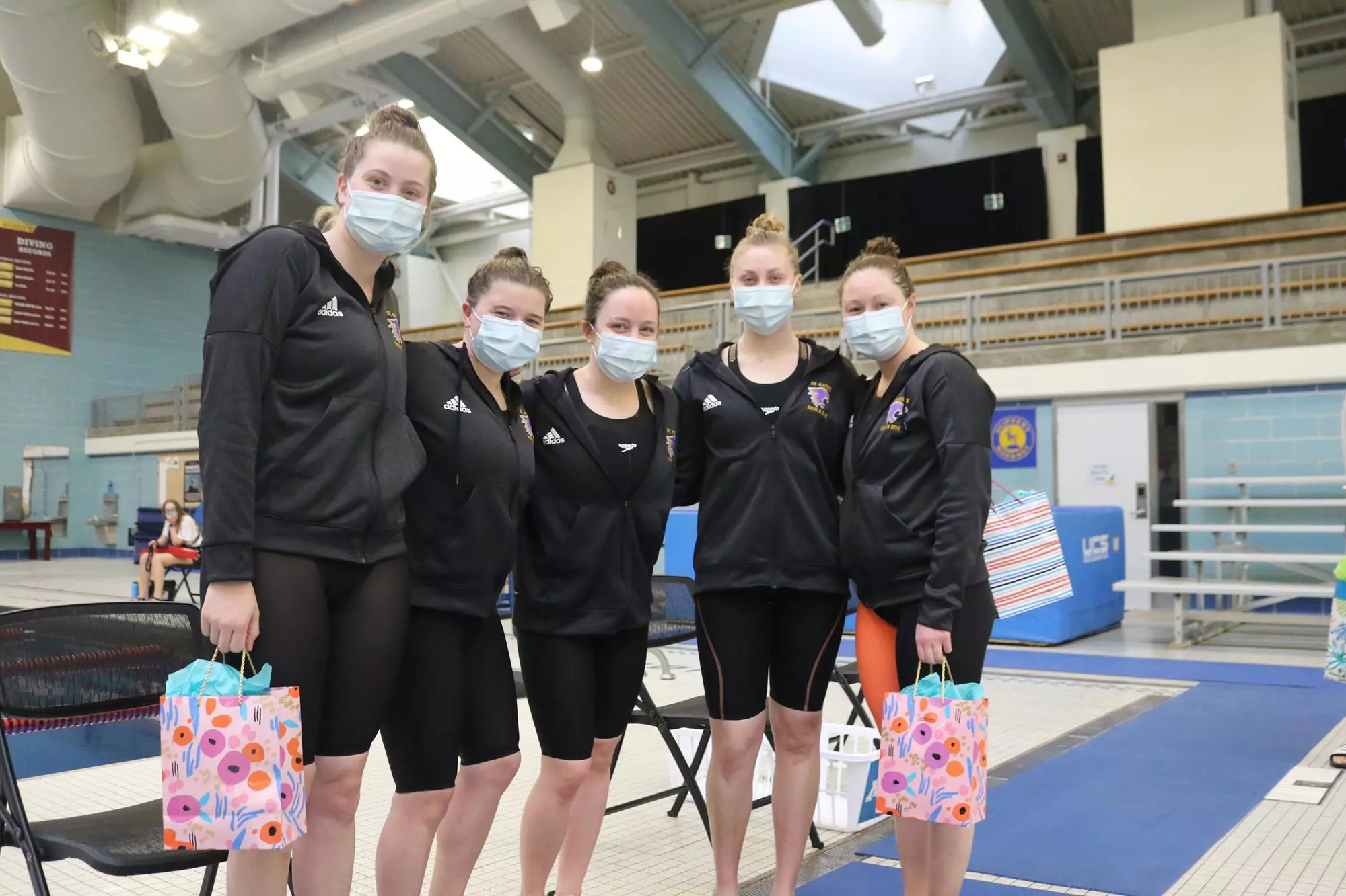 Senior Swimmers at Final Meet