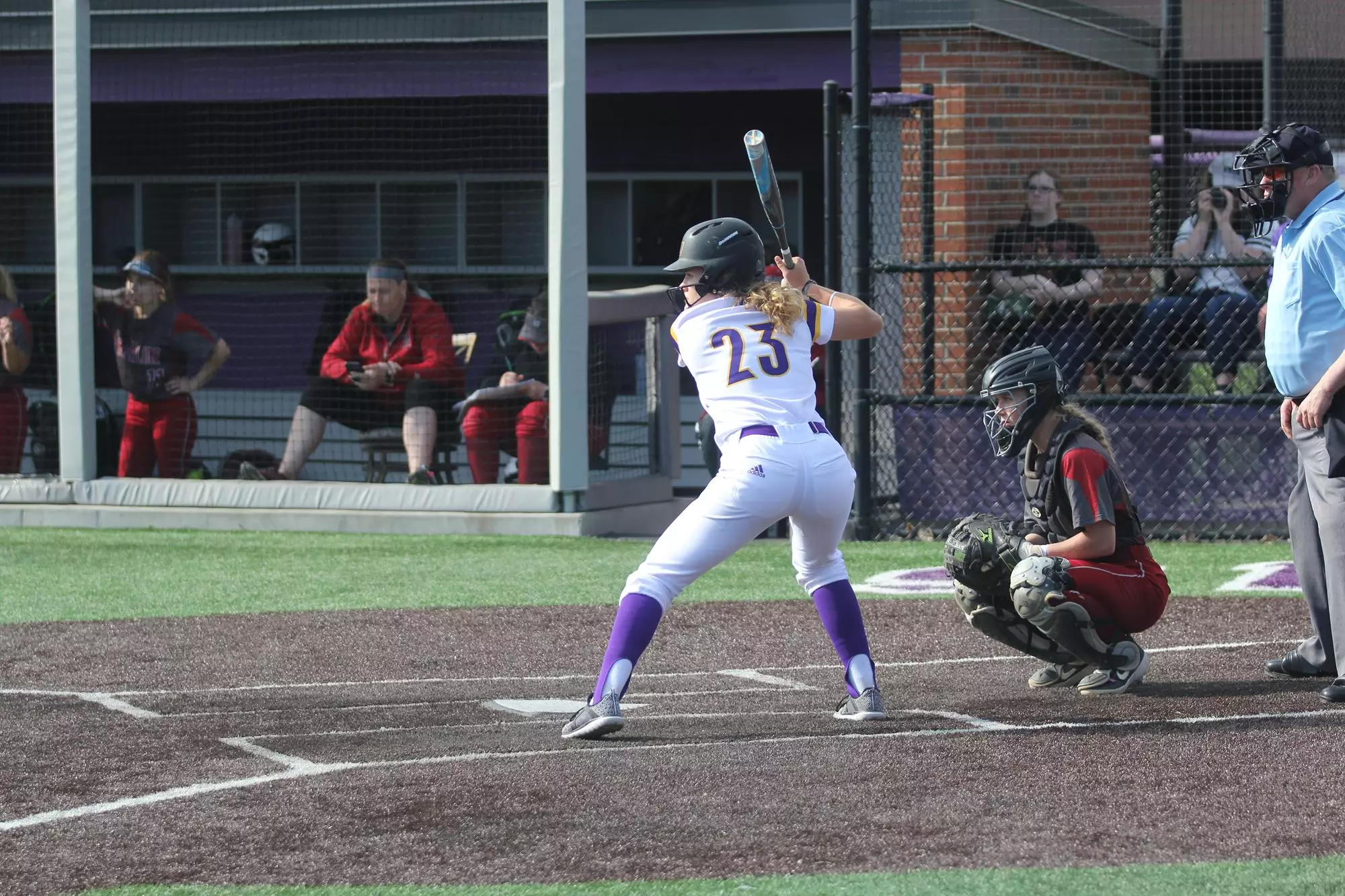 Alex Ehde at UST against Hamline
