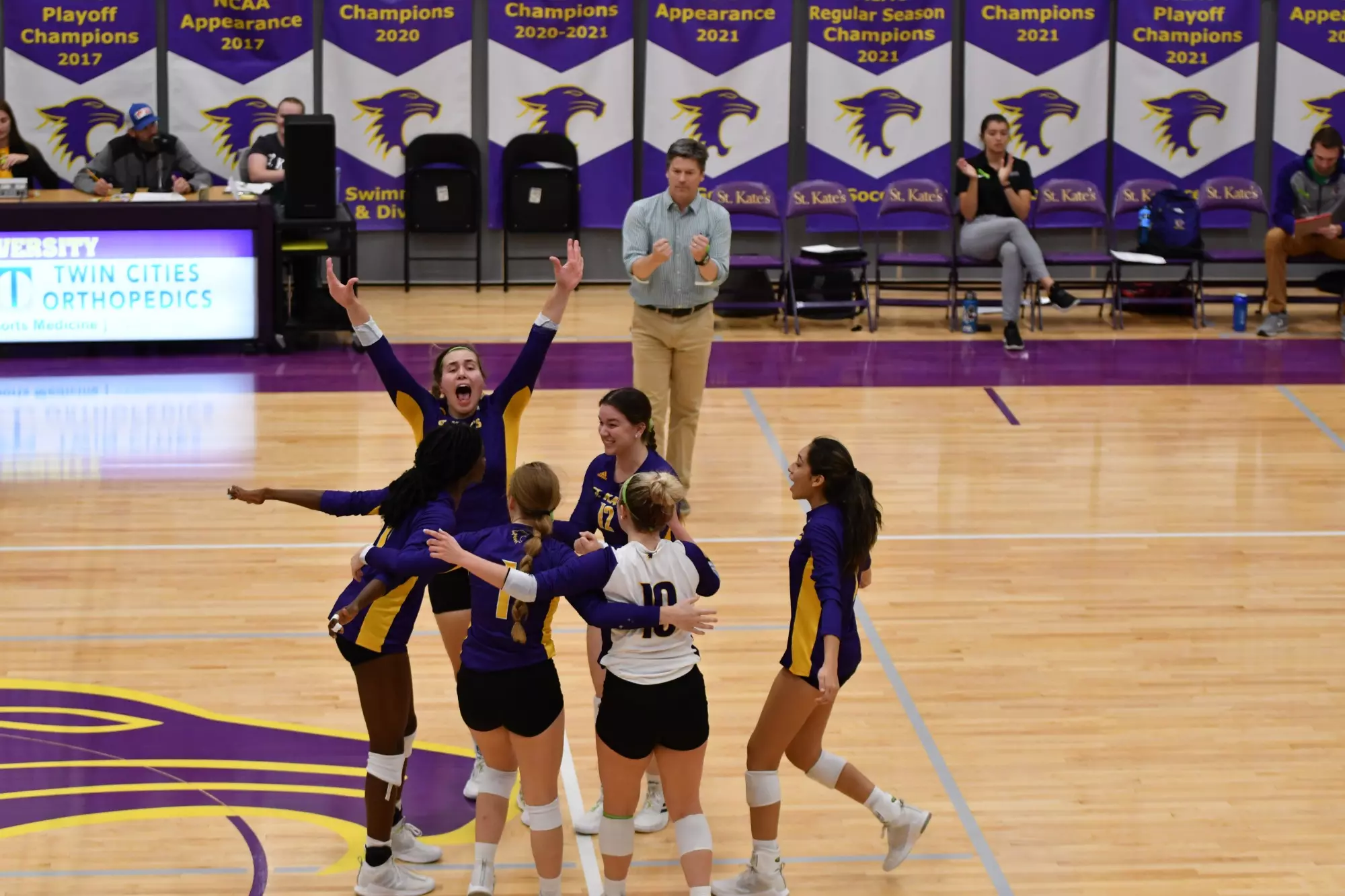 Wildcats celebration