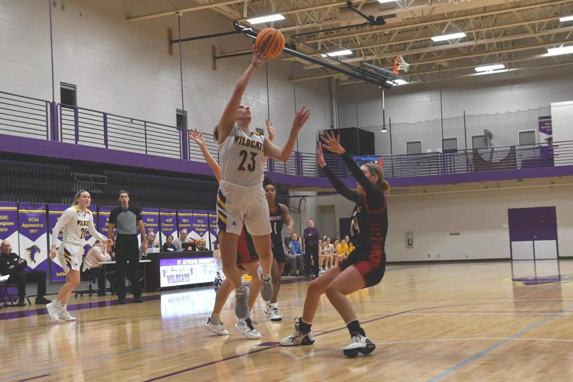 Sam Orth Layup against St. Ben