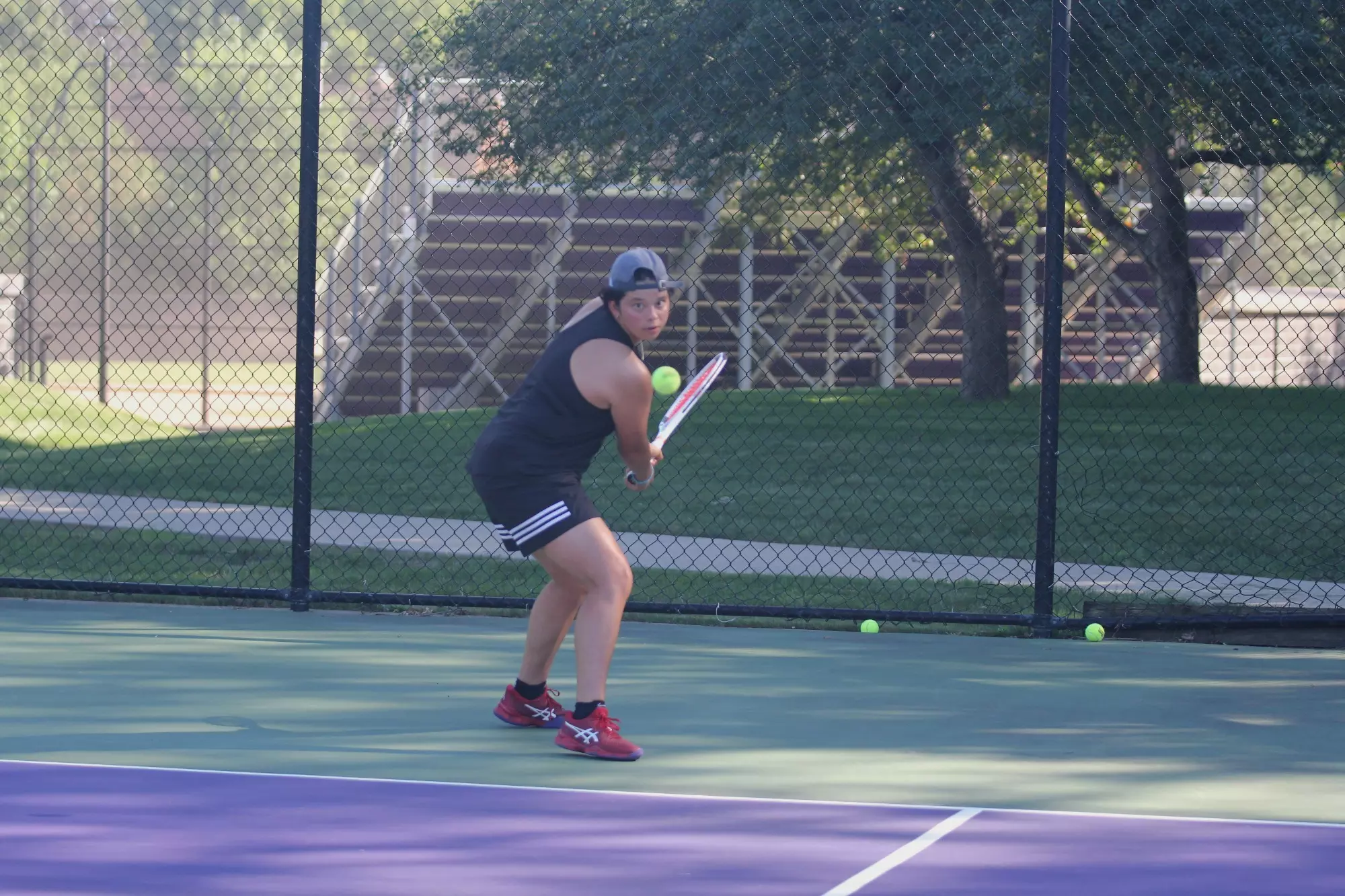 Sofia Walker at Outdoor Tennis Courts