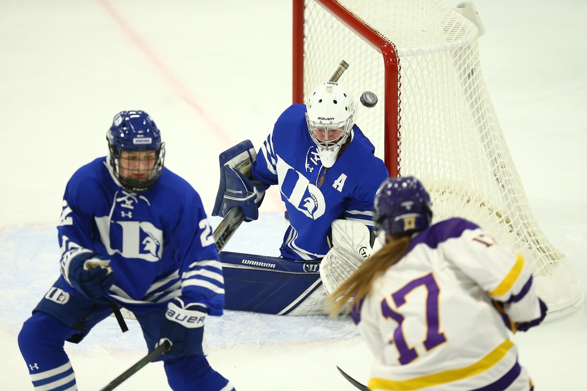 Ana Myers first collegiate goal against University of Dubuque