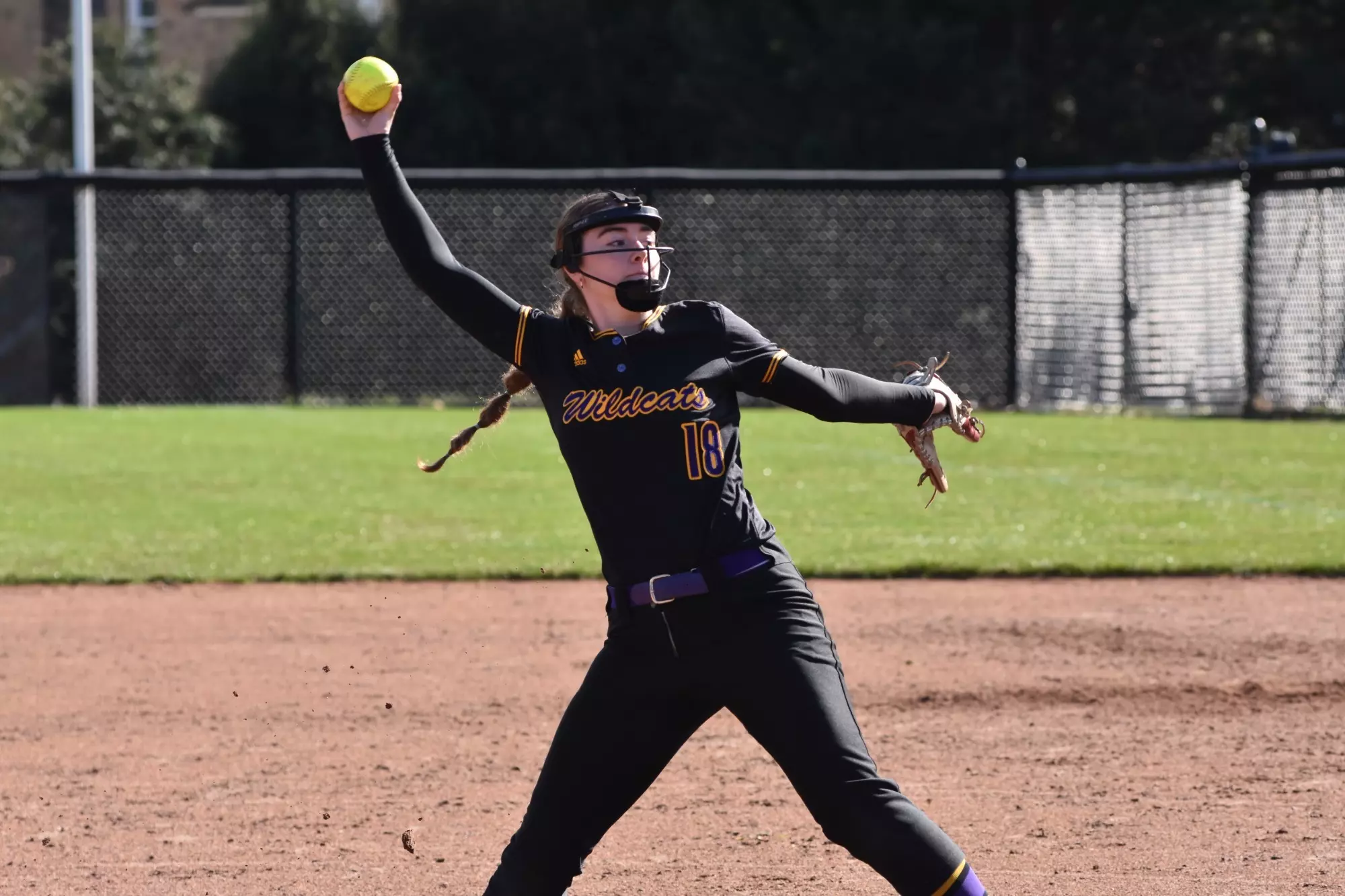 Taylor Graf pitching at home
