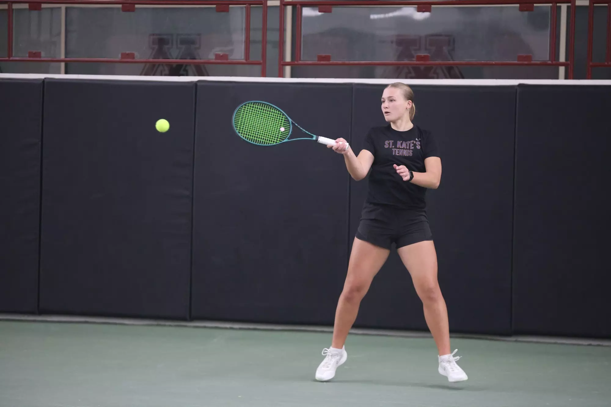 Ashley King at Baseline Tennis Center